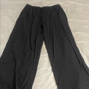 H&M Black Wide-Leg Pants